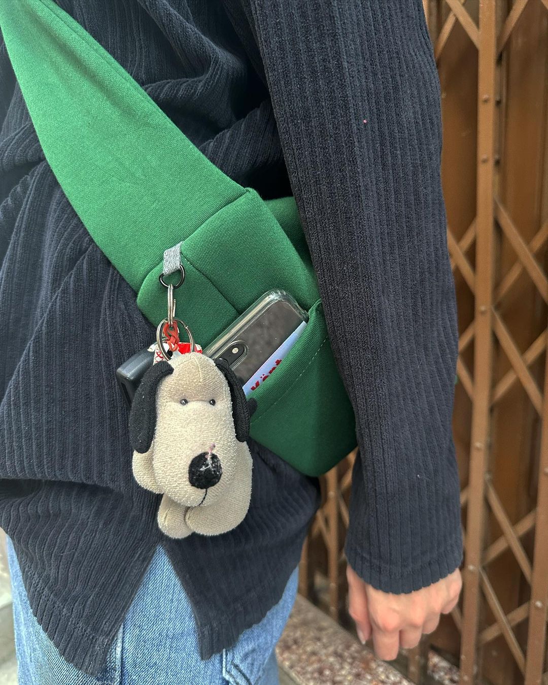 [官方代理💣] KENTNEEY 3-WAY SWEATER DAILY WINDY BAG - PARSLEY GREEN