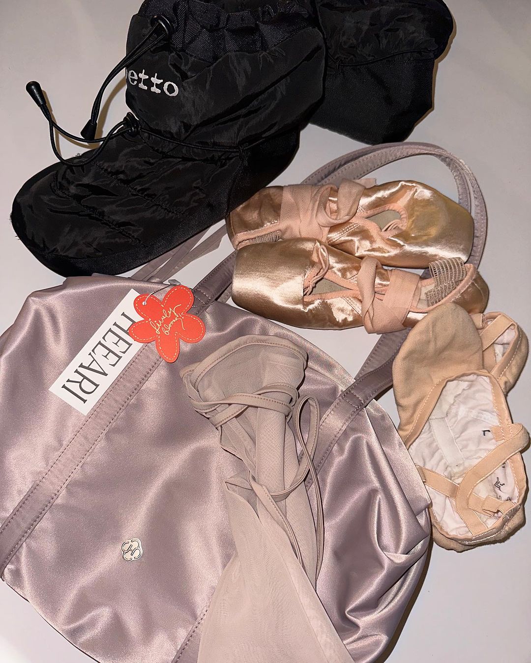 Heeari Aurora Shirring Duffel Bag - Lilac