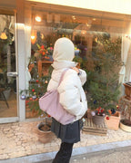 Heeari Aurora Shirring Duffel Bag - Lilac
