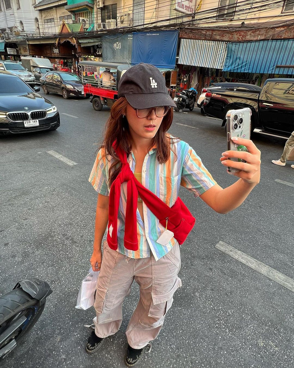 [香港現貨✨] [官方代理💣] KENTNEEY 3-WAY SWEATER DAILY WINDY BAG - MERRY RED