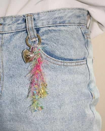 [handmade] "What is LOVE" keychain