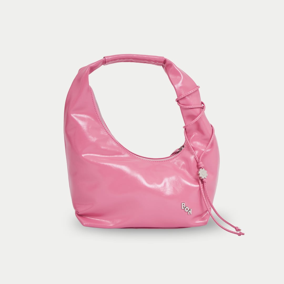 mrb Signature Shoulder Bag / Barbie Pink (不規則造型腋下包✨)