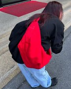 [香港現貨✨] [官方代理💣] KENTNEEY 3-WAY SWEATER DAILY WINDY BAG - MERRY RED