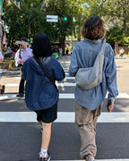 [官方代理💣] KENTNEEY 3-WAY SWEATER DAILY WINDY BAG - MISTY GREY