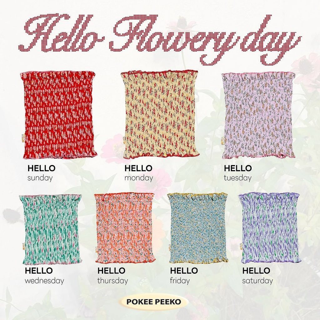 POKEE Weekly RUFFLE Collection / 7colors