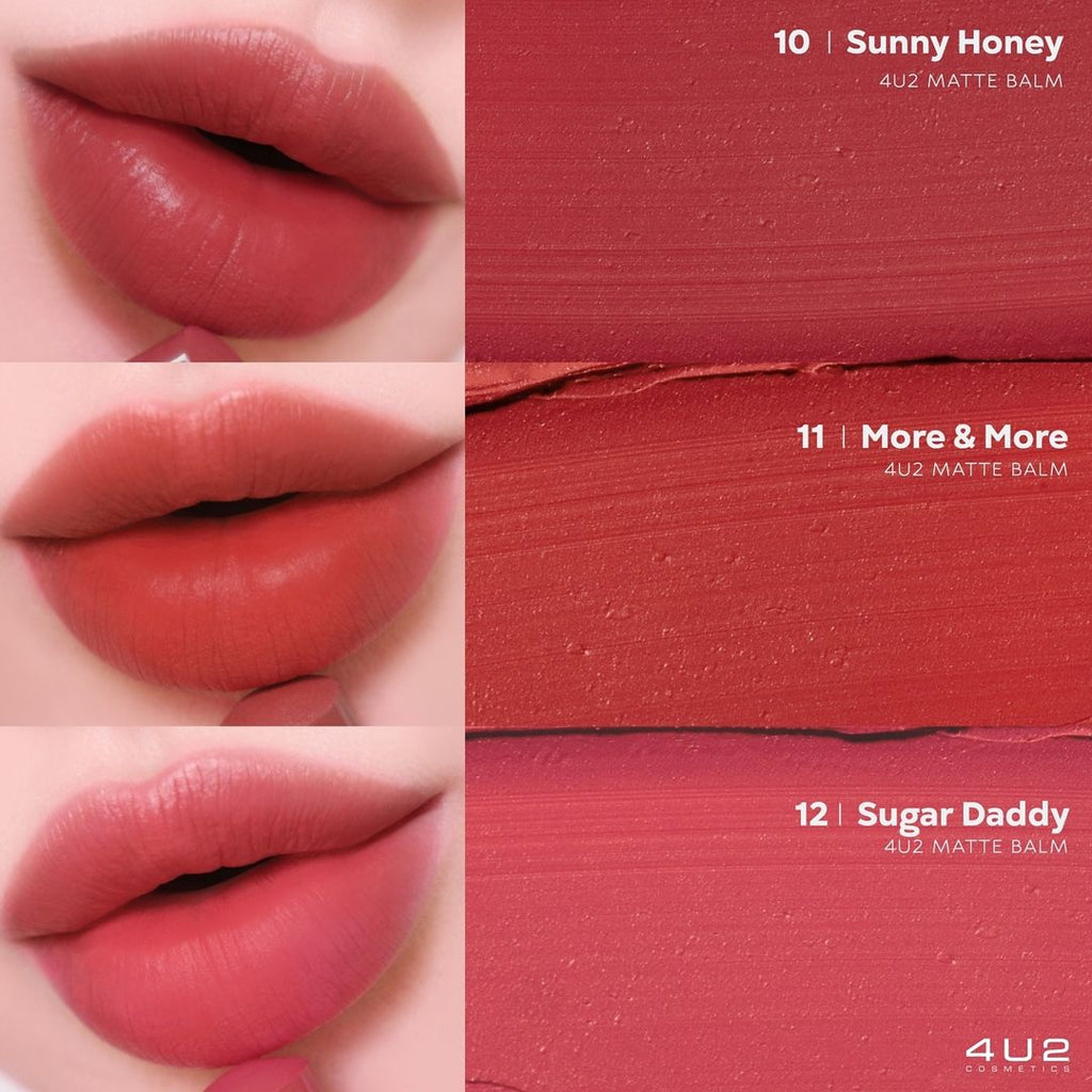 [現貨] 4U2 Matte Balm Lipstick