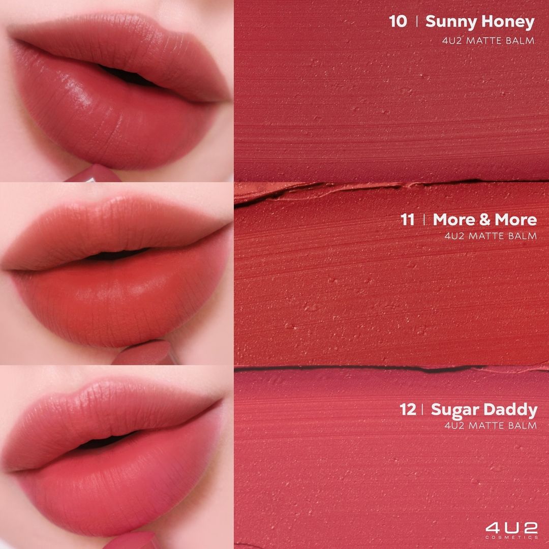 [現貨] 4U2 Matte Balm Lipstick