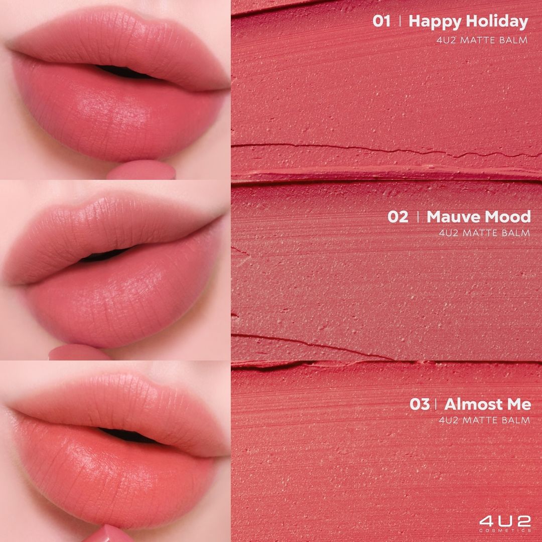 [現貨] 4U2 Matte Balm Lipstick