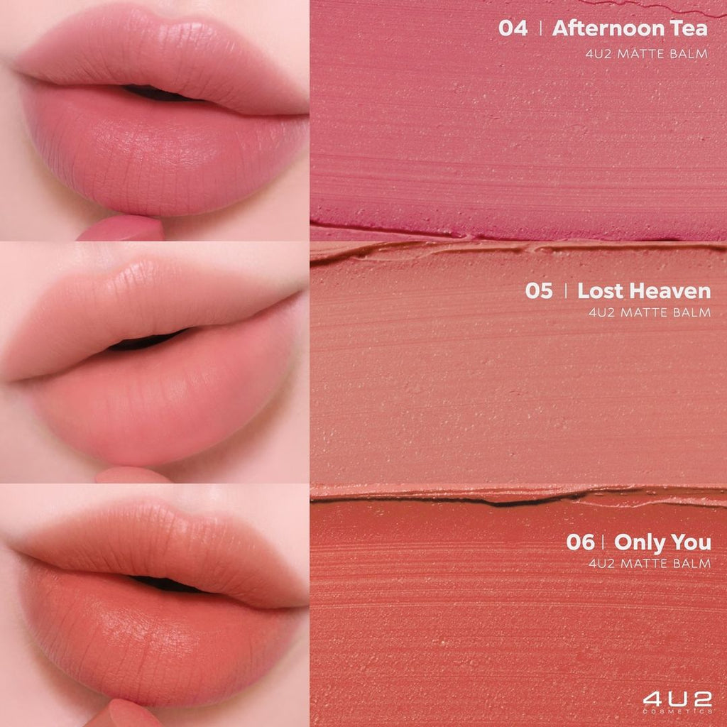 [現貨] 4U2 Matte Balm Lipstick