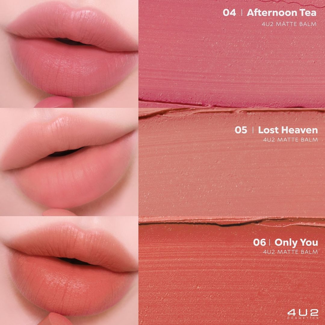 [現貨] 4U2 Matte Balm Lipstick