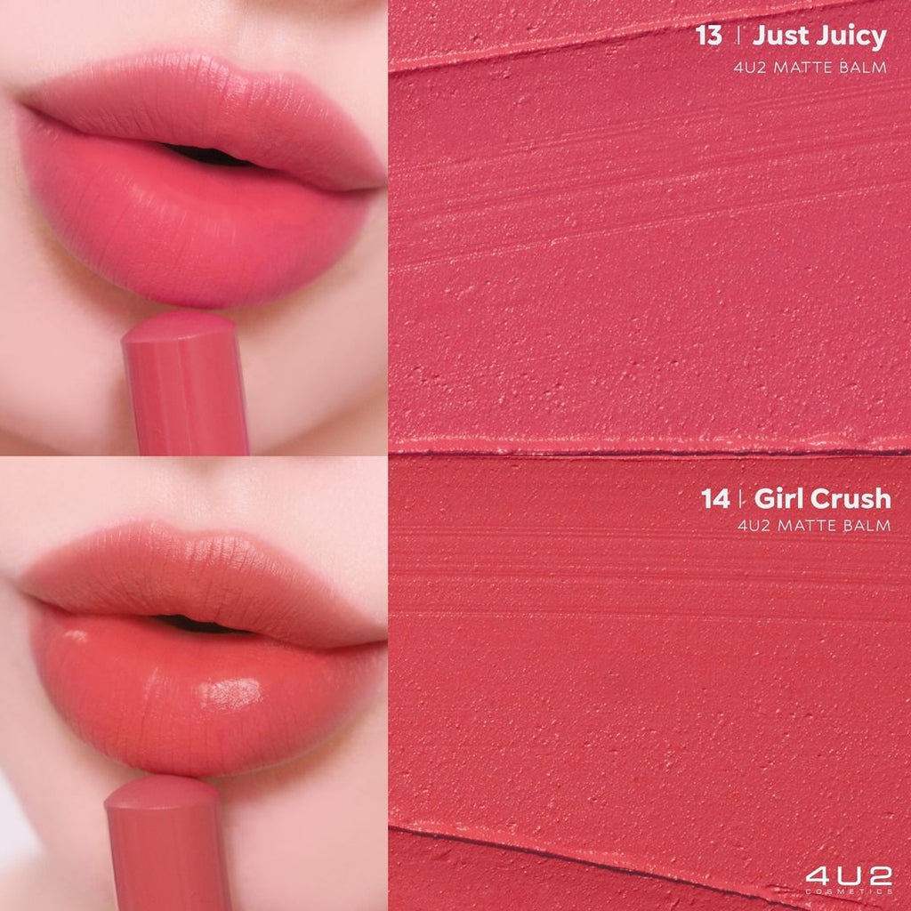 [現貨] 4U2 Matte Balm Lipstick