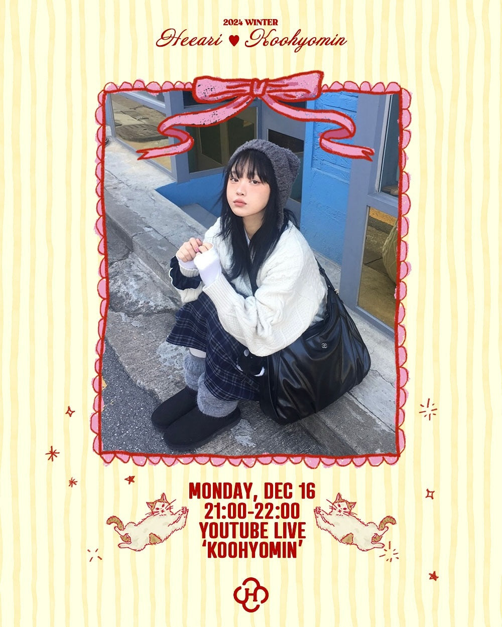 Heeari Goody 9-pocket Big Bag / Black