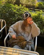 DEINET D LOGO KNIT BEANIE / 3COLORS