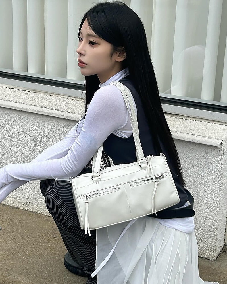 fennec Ready Duffle Shoulder Bag / Cream