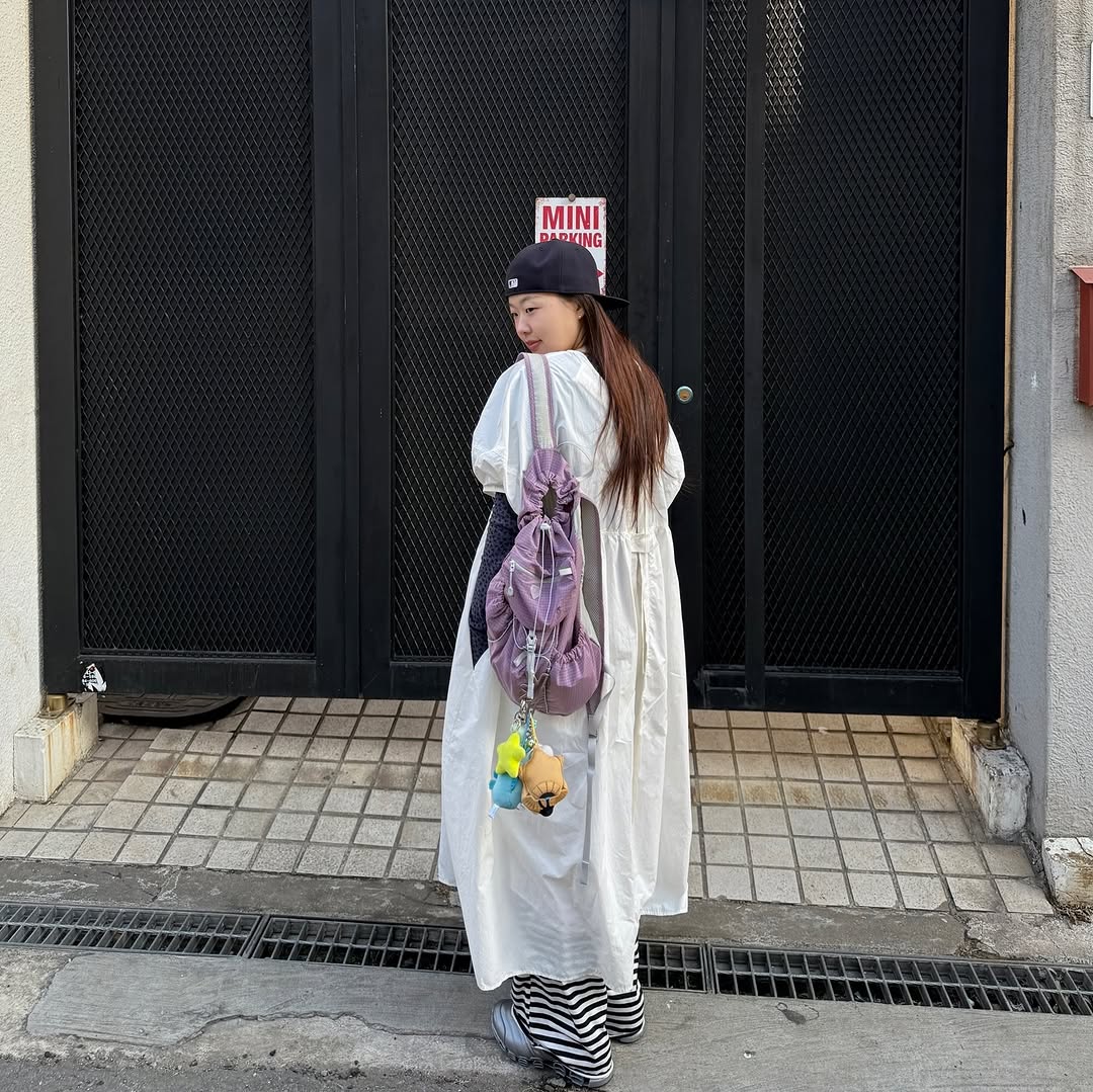 fennec Airy Pocket Backpack / Purple