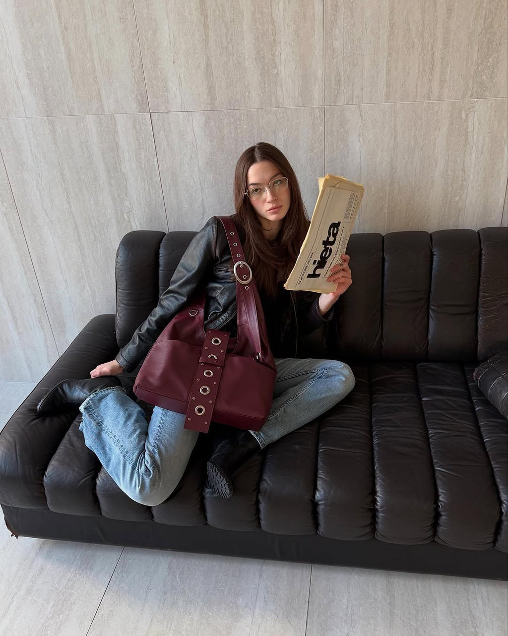 HIETA MASHA BAG / CHERRY RED