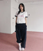 [kr] mimyo short sleeve tee / white