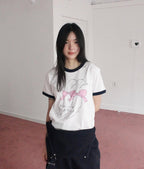 [kr] mimyo short sleeve tee / white