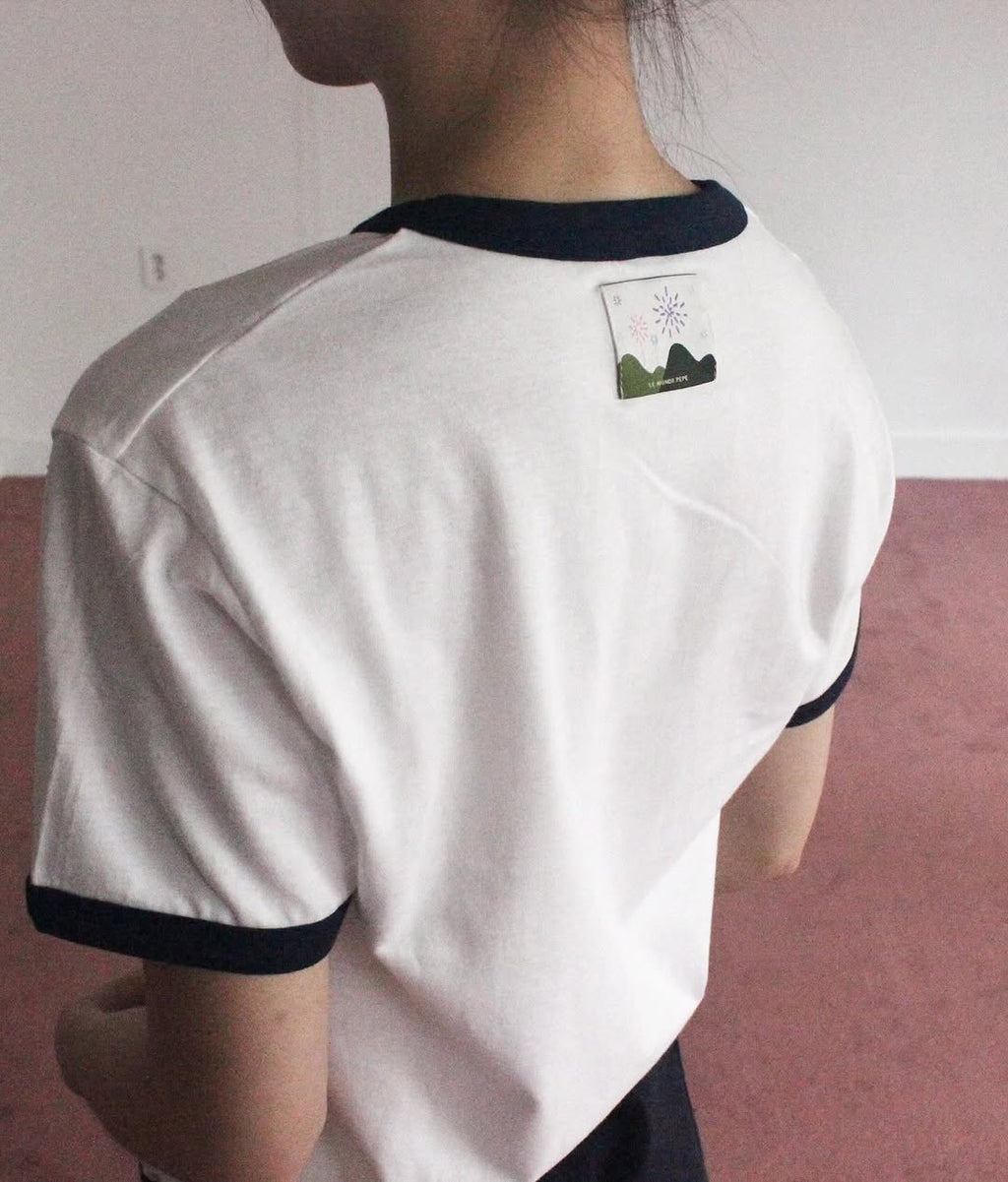 [kr] mimyo short sleeve tee / white