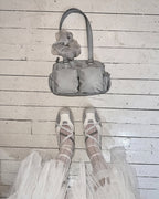 OTZ ROMARY BANDING FLAT SNEAKERS / WHITE