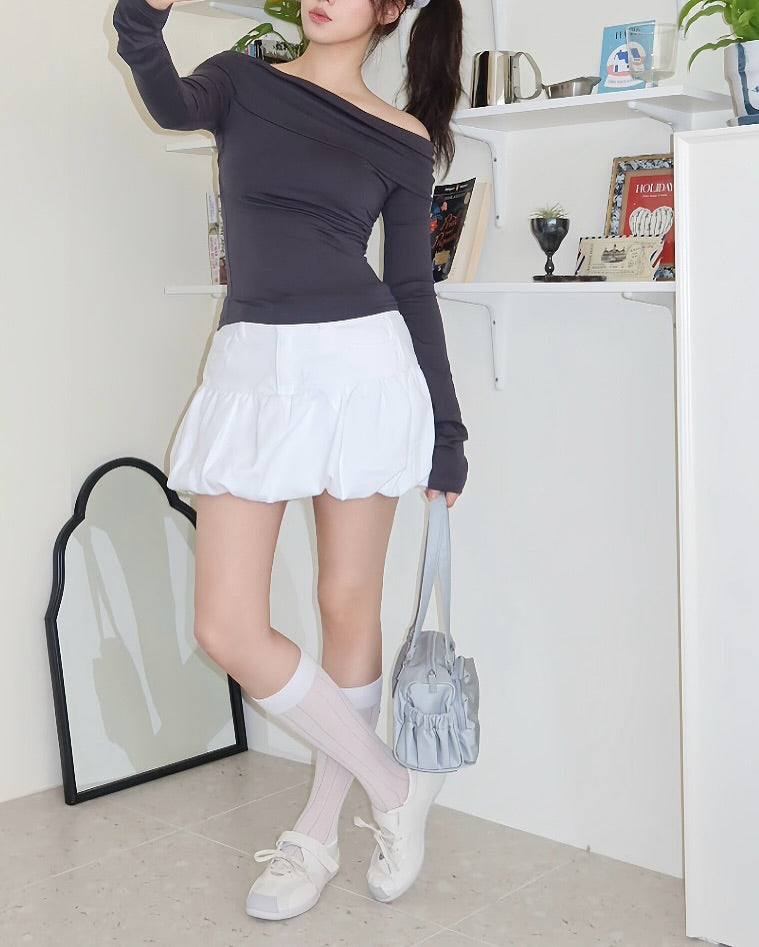 OTZ ROMARY LACE-UP SNEAKERS / IVORY