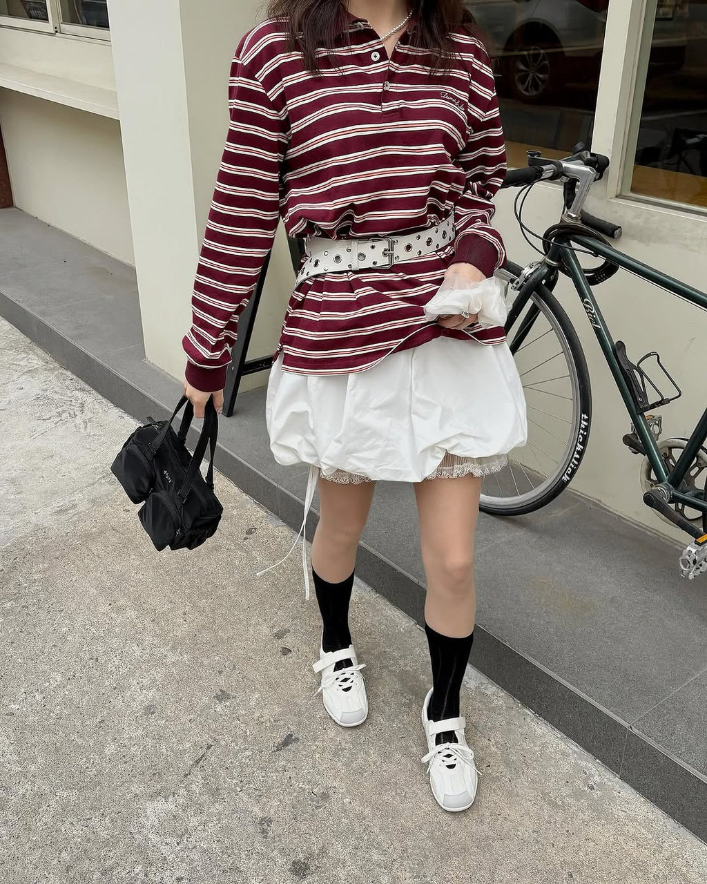 OTZ ROMARY LACE-UP SNEAKERS / IVORY