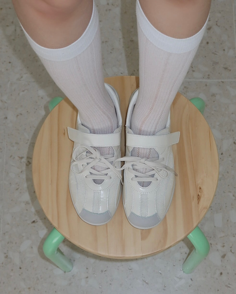 OTZ ROMARY LACE-UP SNEAKERS / IVORY