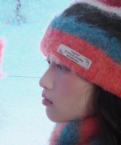 Rockfish Stripe Shaggy Beanie / 5colors