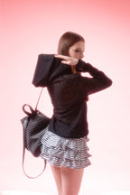 DRYROSE STRIPE POCKET BACKPACK