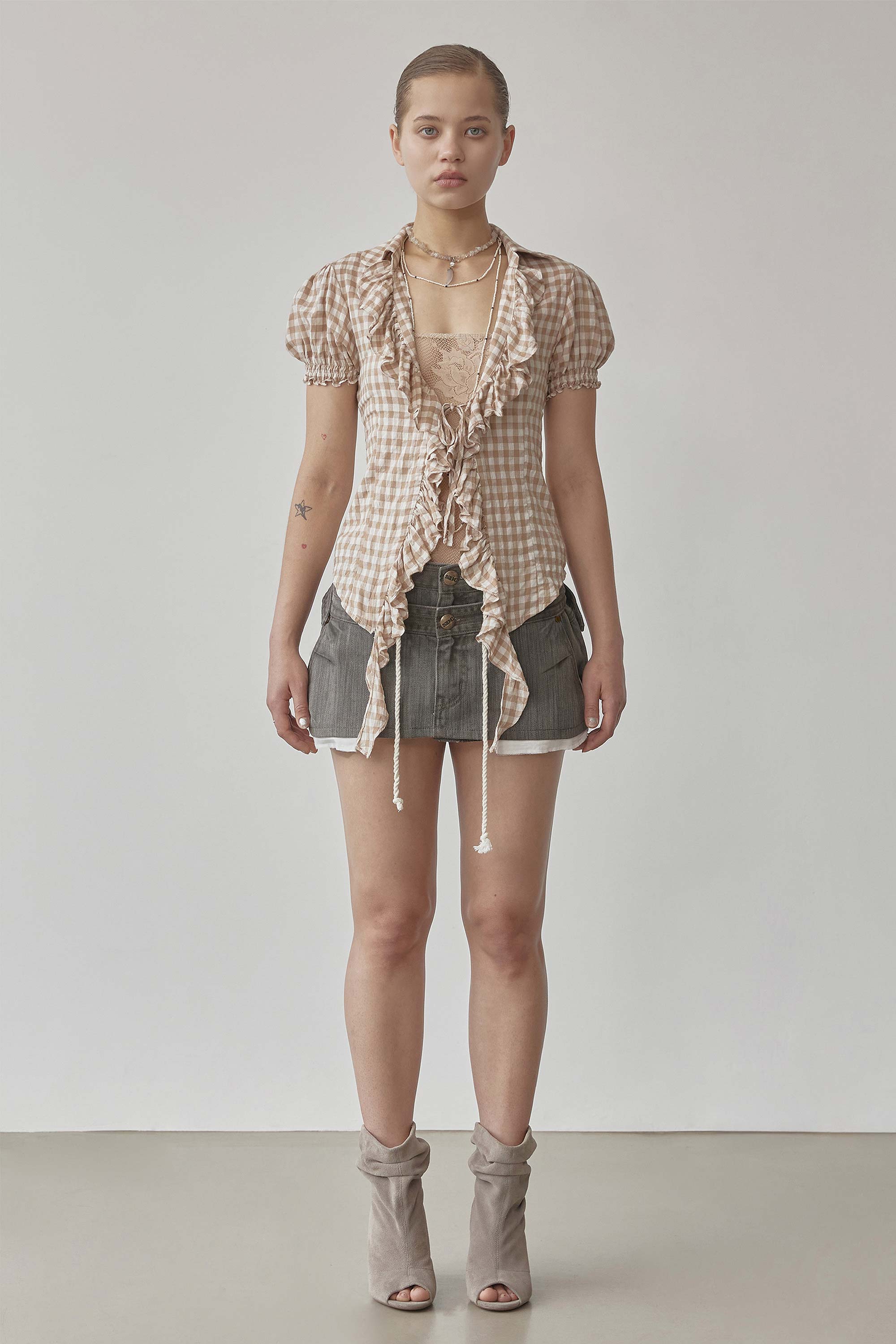 Cottage Open Blouse Raw