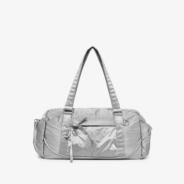 NB New Balance Glossy Ribbon Duffle Bag - V2 Silver