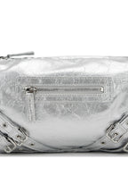 DEINET STUD POCKET BAG IN SILVER
