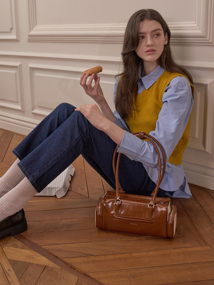 Pinné Shoulder Bag / toast