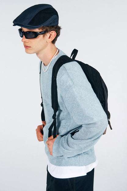 Sculptor Oldschool Slouchy Backpack - Black