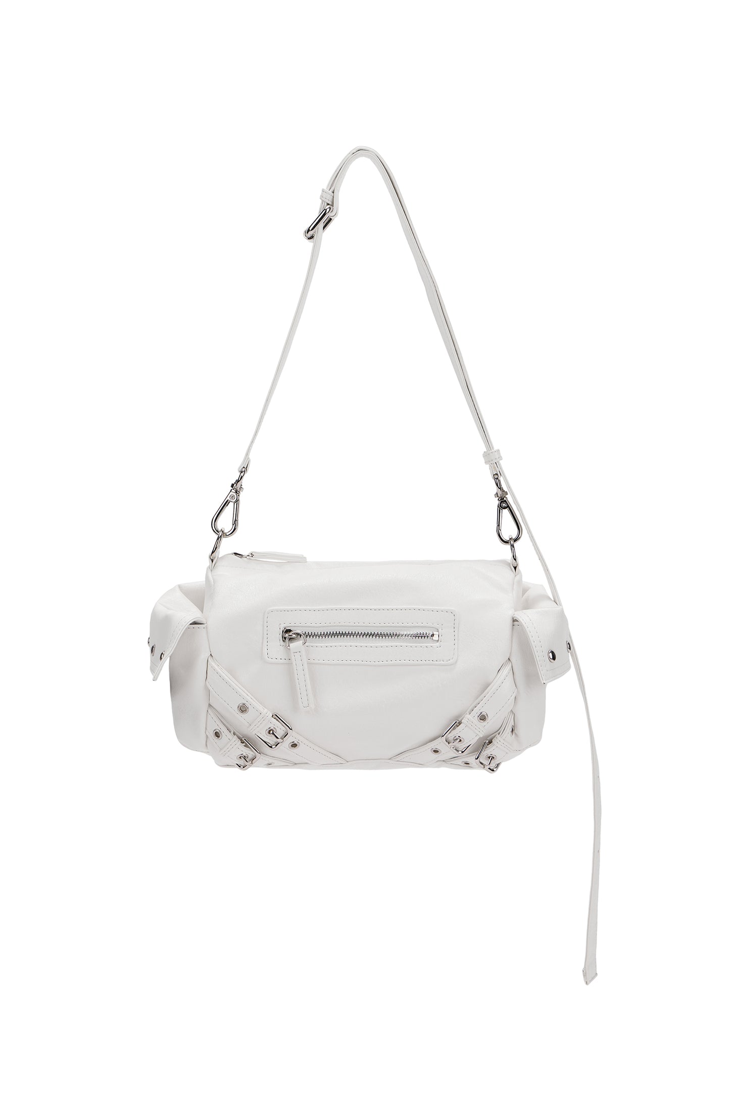 DEINET STUD POCKET BAG IN IVORY