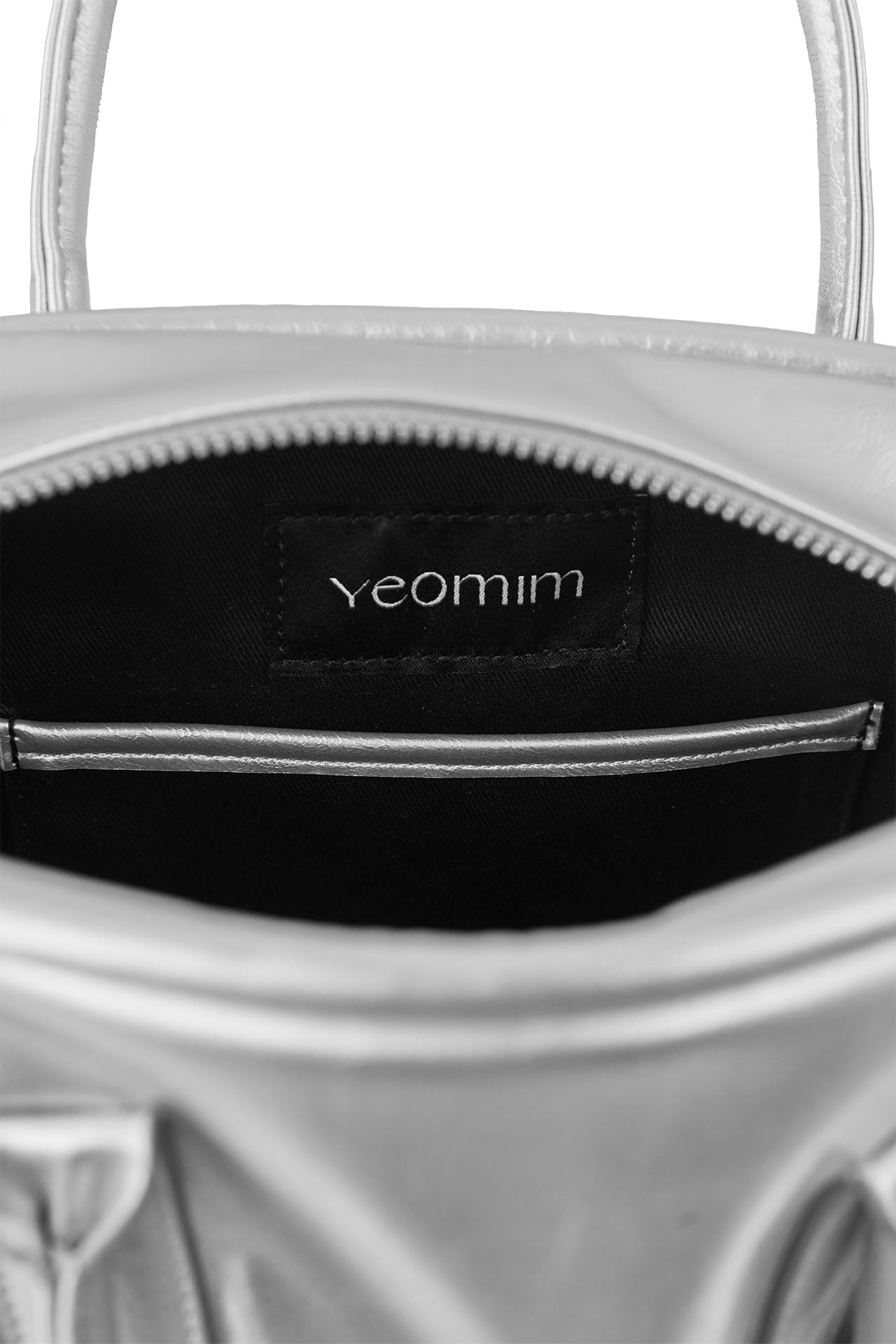Yeomim mini box bag / silver