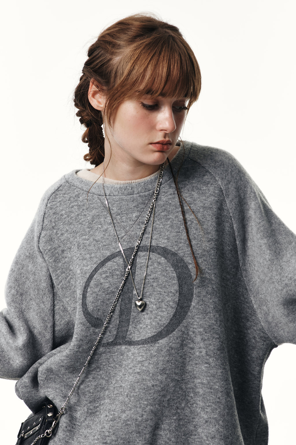 SMOOTH D LOGO KNIT PANTS & SWEATSHIRTS / 3COLORS