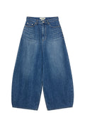 DEINET BALLOON FIT DENIM JEANS IN INDIGO