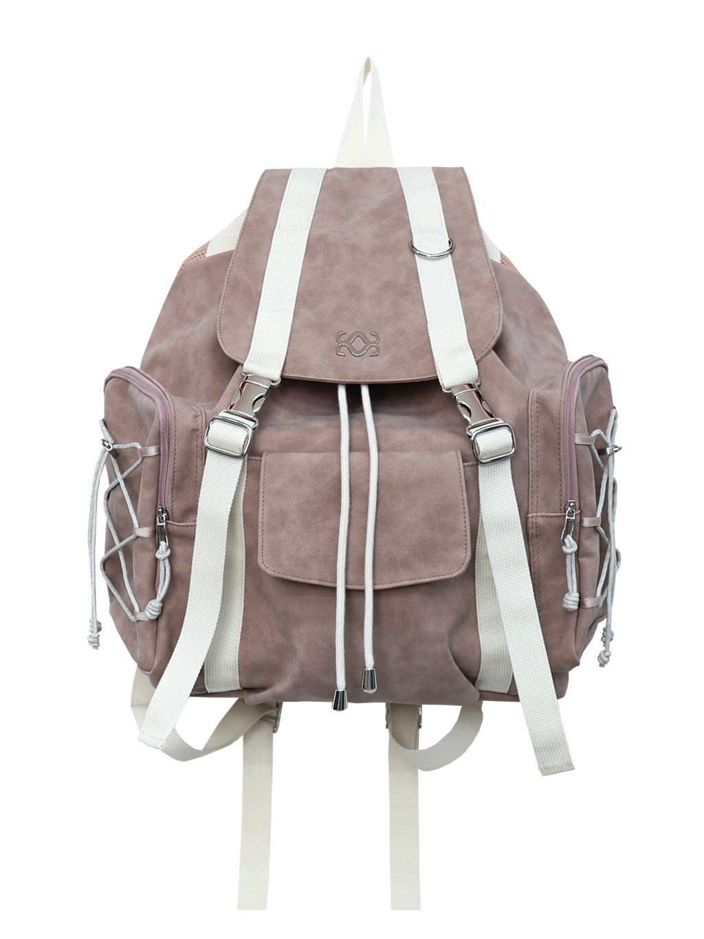 siweol Bow String Backpack / Indie Pink