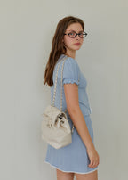 ANC Ribbon Classic Backpack - Ivory