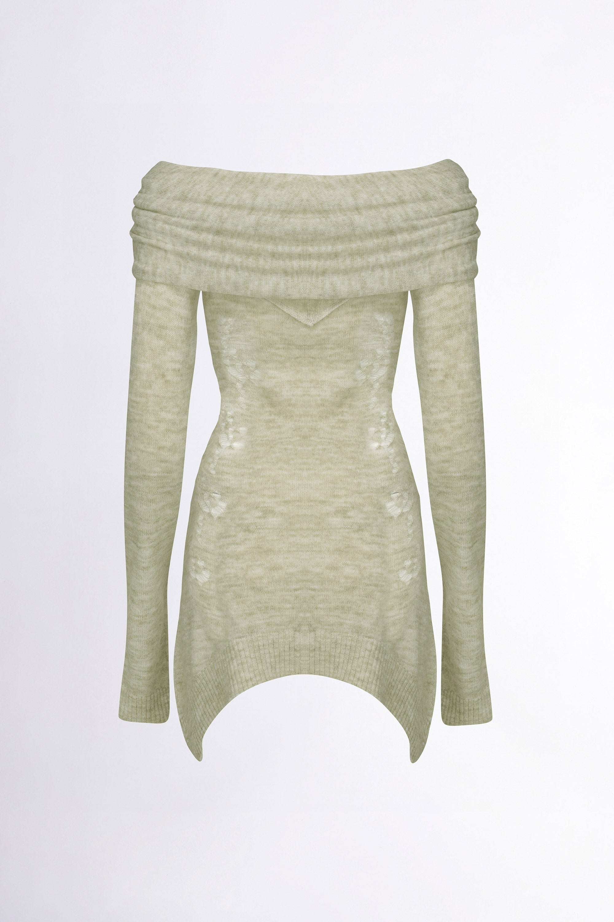 Sculptor 2way Shawl Dress Pale Green