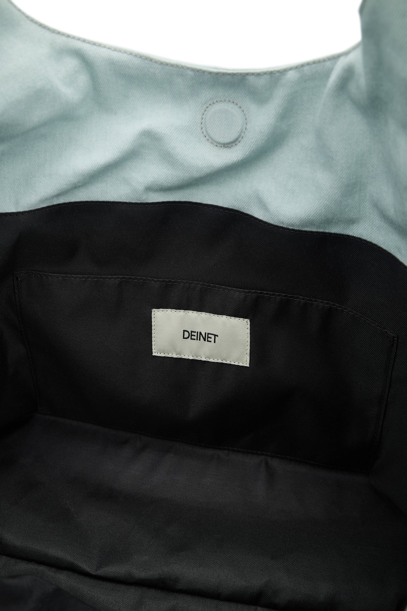 FRILL BIG BAG IN DENIM