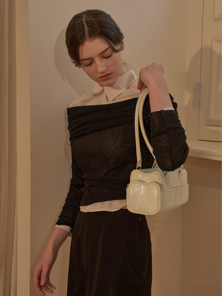 DIERNEAS Pinné Shoulder Bag / cream butter