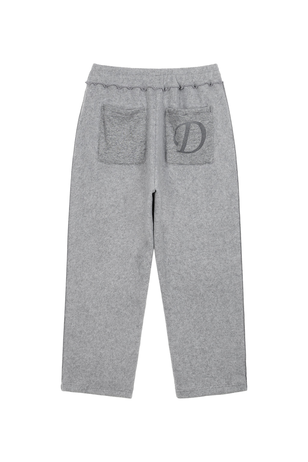 SMOOTH D LOGO KNIT PANTS & SWEATSHIRTS / 3COLORS