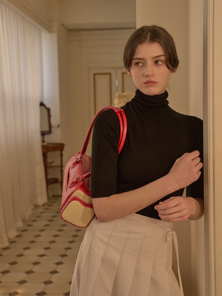 Pinné Shoulder Bag / apple