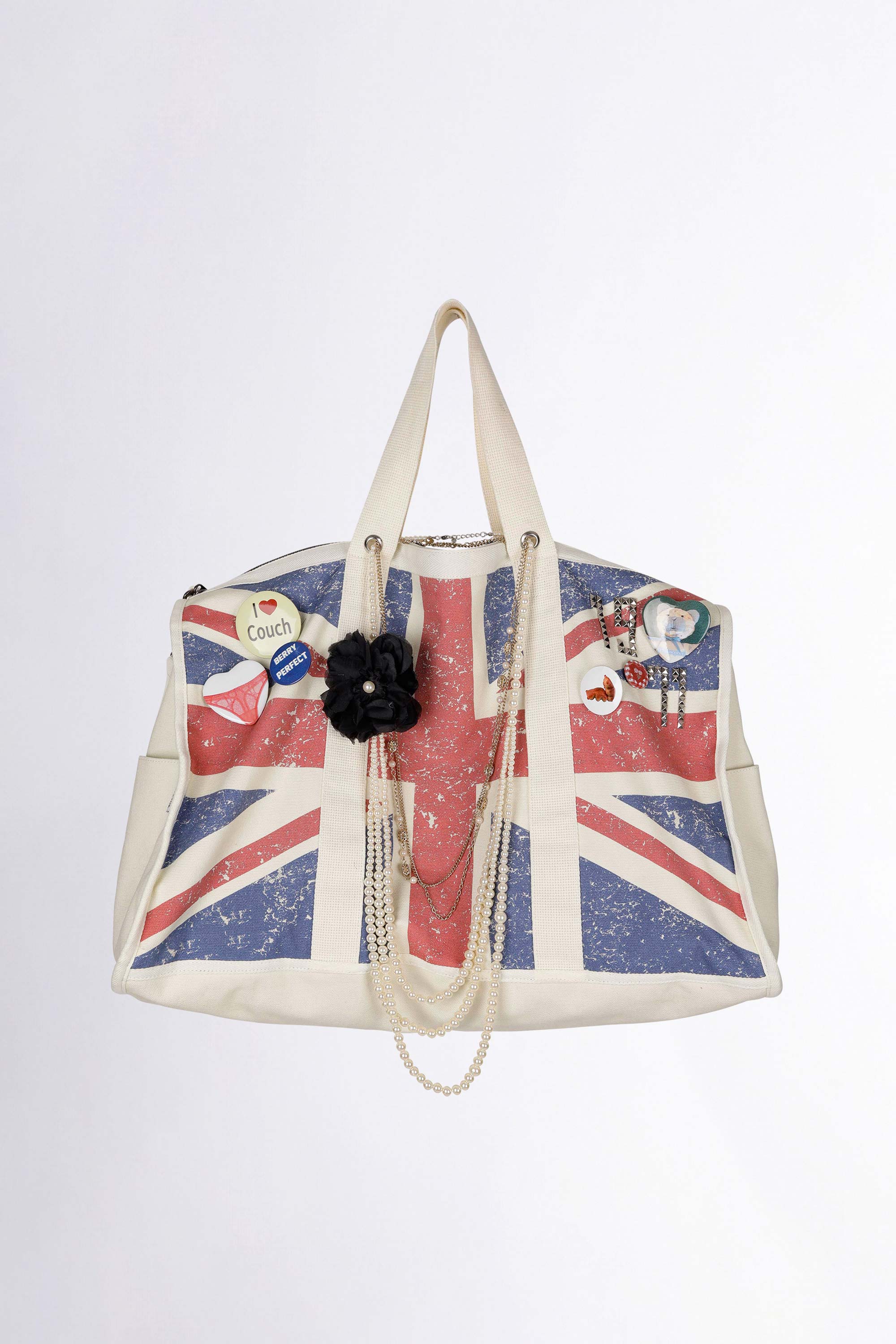 Naughty Girl Tote Bag Union Jack