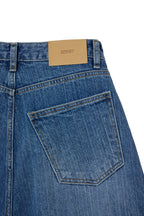 DEINET BALLOON FIT DENIM JEANS IN INDIGO