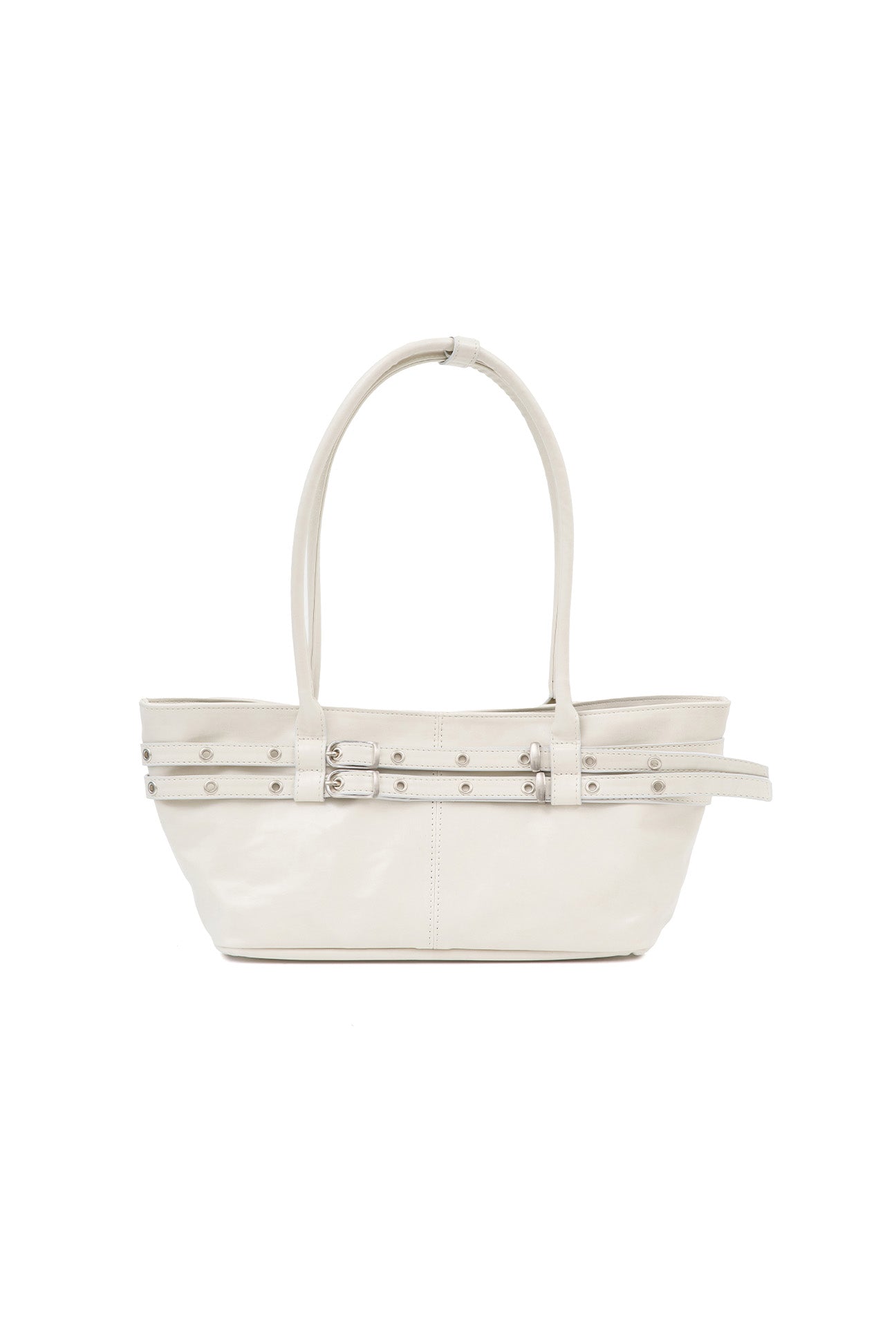 YEOMIM mini belted boat bag (oyster)