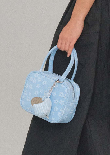 lotsyou Lumpy Bumpy Totebag / skyblue