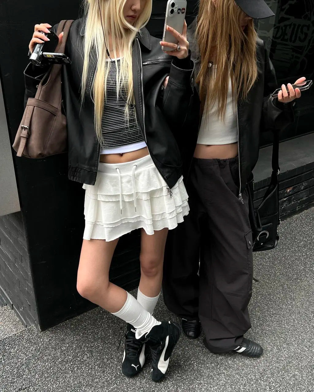 [韓國製造🇰🇷] BLACKUP Plico Cancan Skirt Pants / 2colors